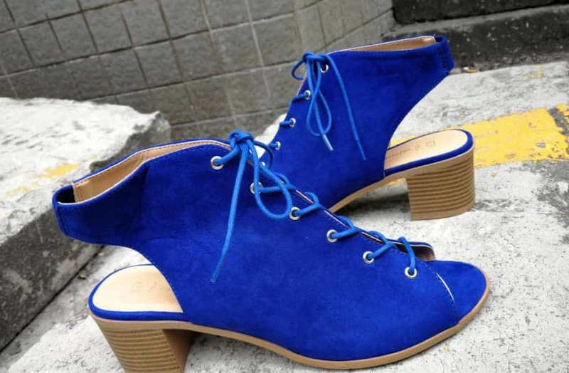 Deep blue beautiful Shoe - Size: 37-43