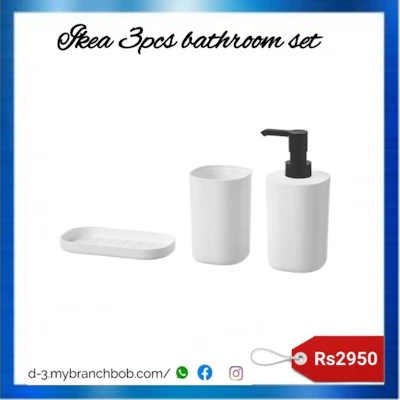 IKEA 3pcs bathroom set 