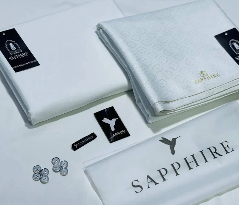 Sapphire - Wash & Wear Men Unstitched Suit