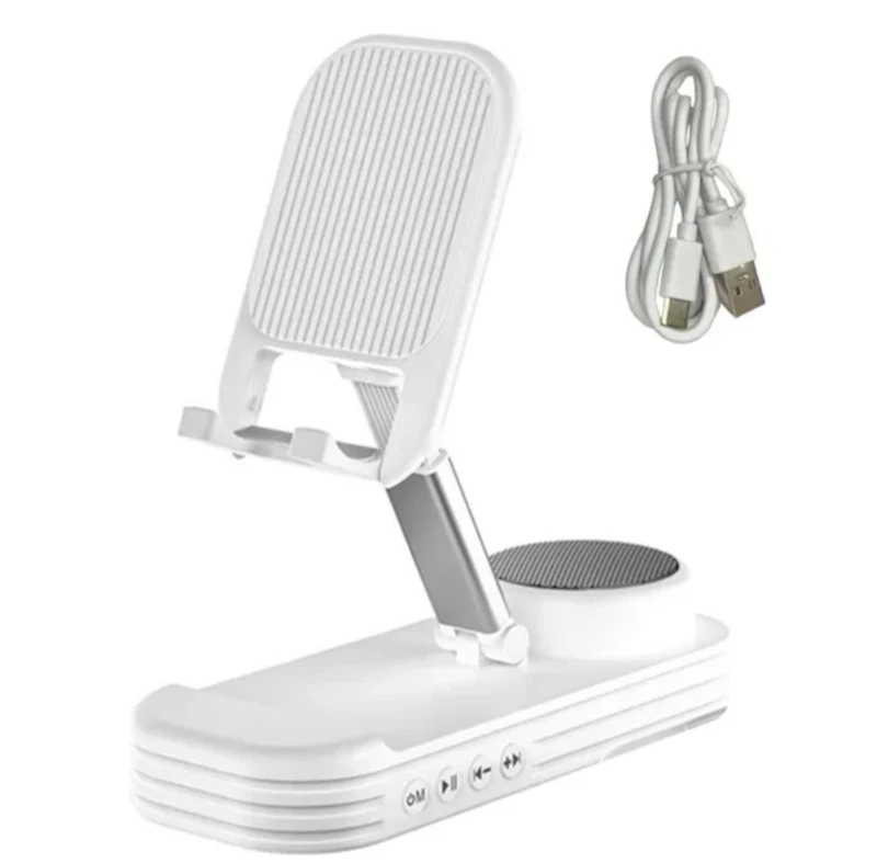 Mobile Phone Holder with Bluetooth Speaker