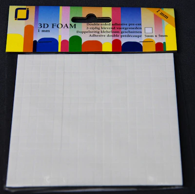 3D foam Klebepads, 1mm