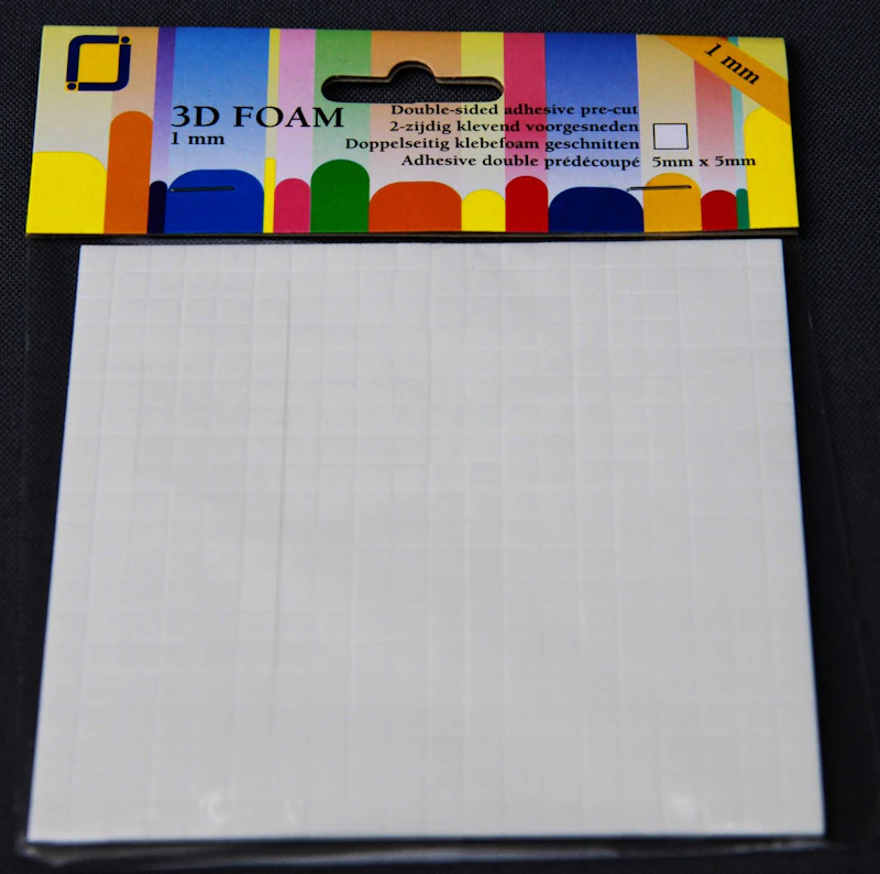 3D foam Klebepads, 1mm