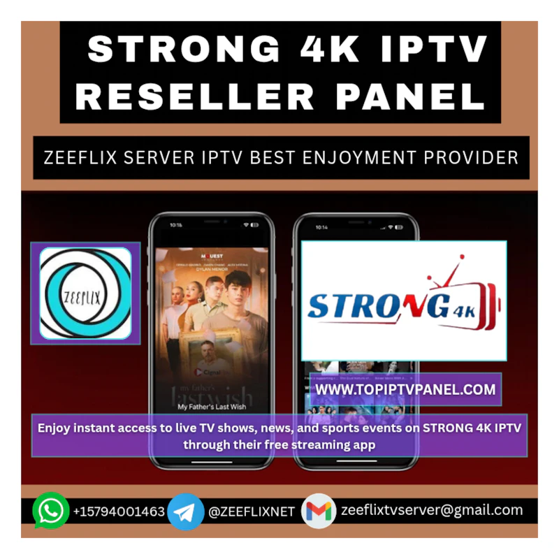 STRONG 4K IPTV SUBSCRIPTION 
