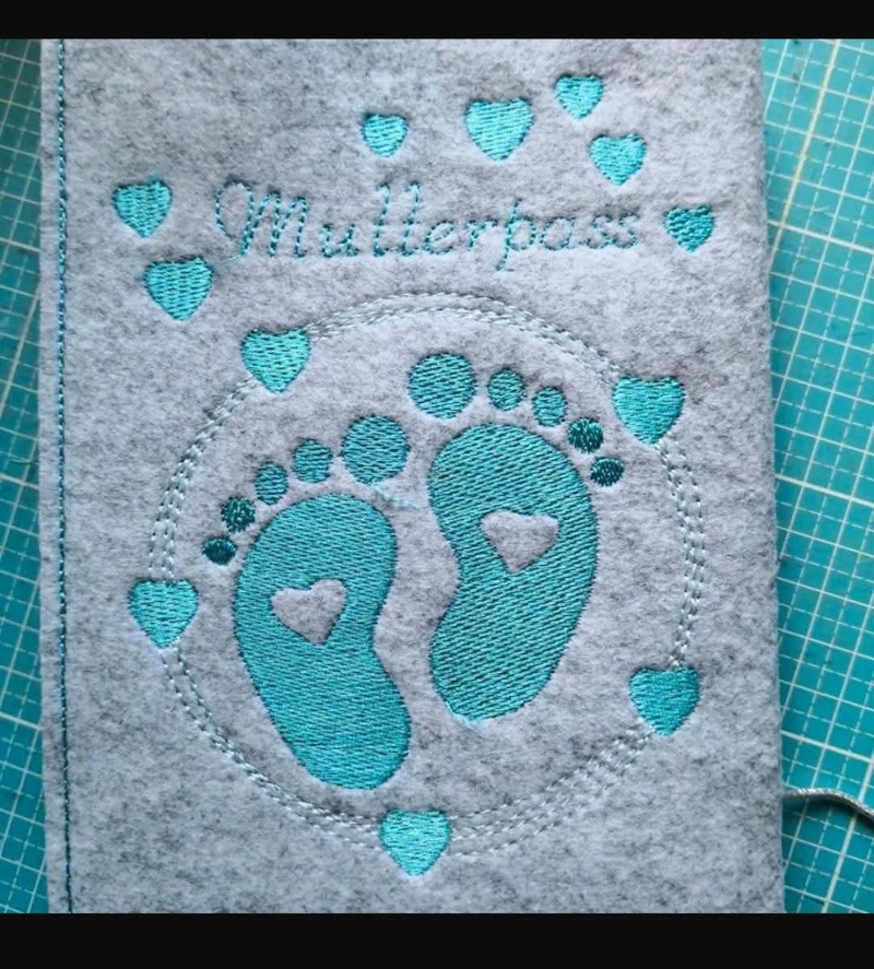 Hüllen für Reisepass/ Impfausweis/ Mama Heft