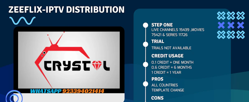 CRYSTAL OTT IPTV | CRYSTAL OTT IPTV SUBSCRIPTION