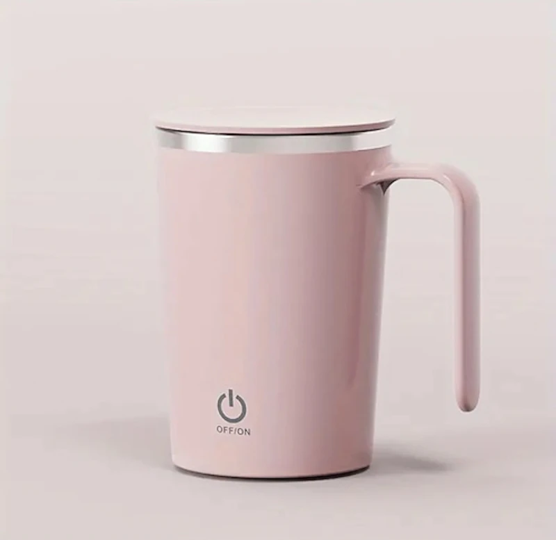 Self Stirring Hot Coffee Mug