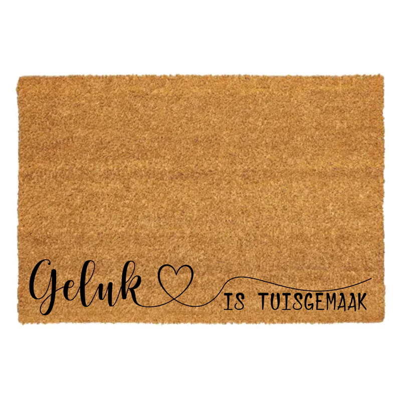 Geluk is Tuisgemaak Doormat