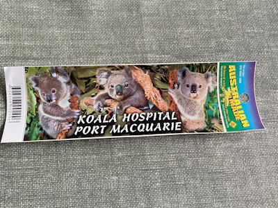 Aufkleber Koala Hospital Port Macquarie