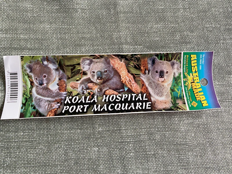 Aufkleber Koala Hospital Port Macquarie