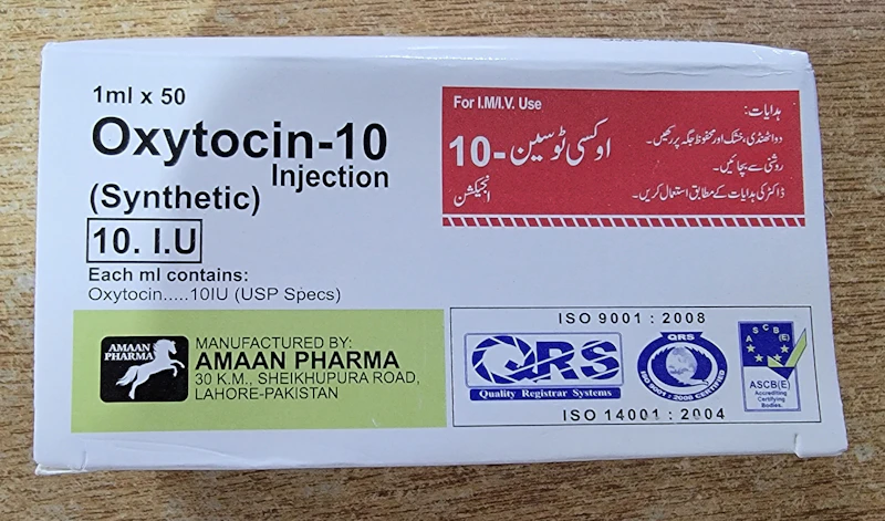 Oxytocin 10 I.U injection 