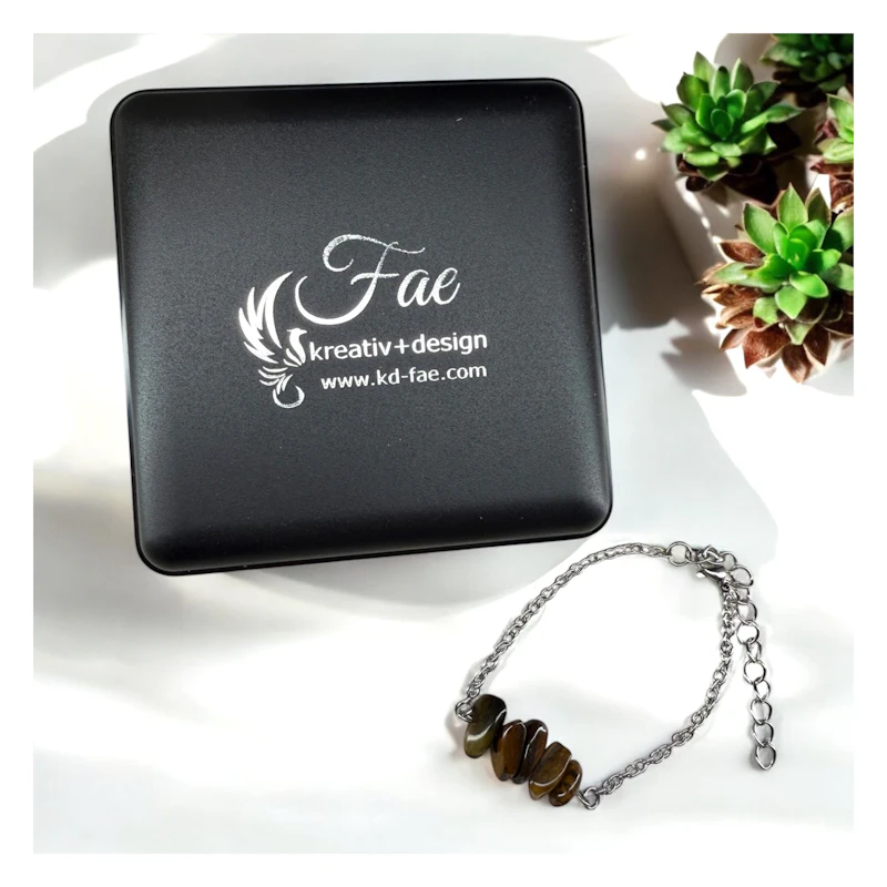 Armkettchen "Liara" mit Tigerauge
