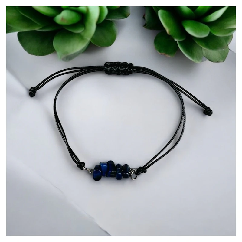 Kordel-Armband "Sodalith" 