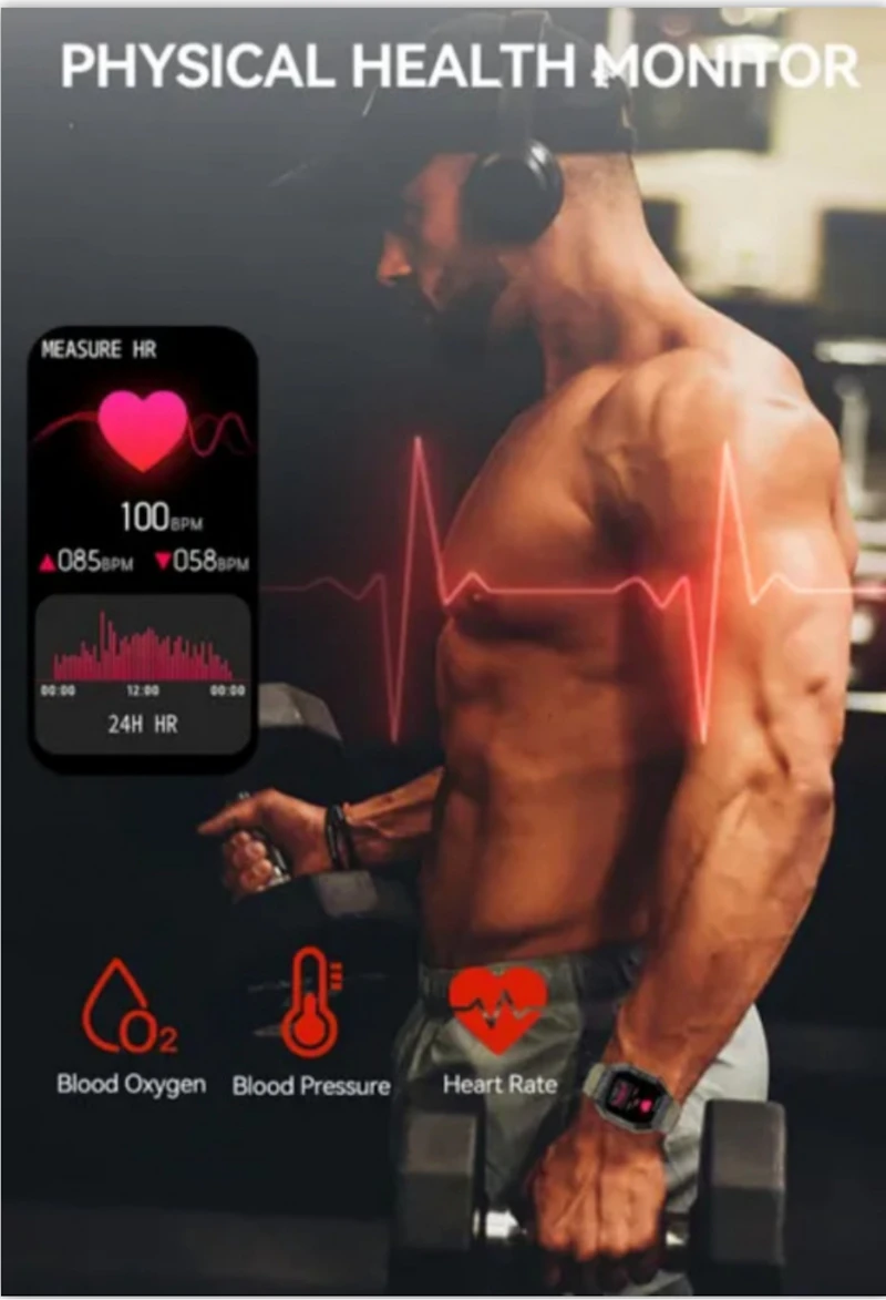 Bluetooth call fitness tracker sleep monitor smart watch