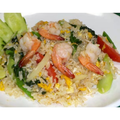 Thai Fried rice with shrimp (Joey Thai food restaurant 荷蘭園二通發)