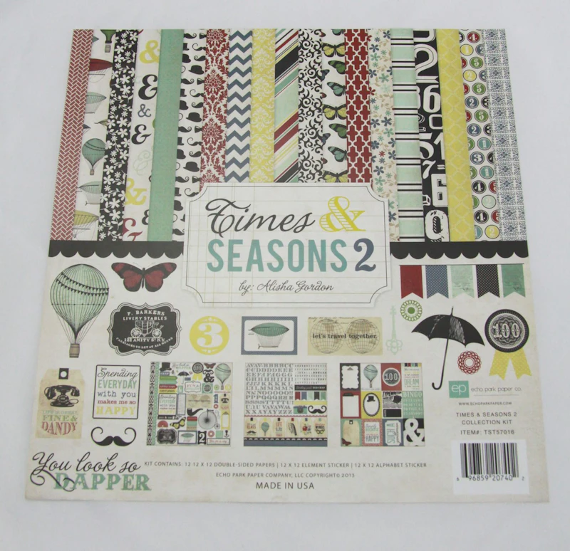 Scrapbook-Set "Times & Seasons 2"