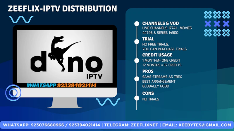 DINO OTT IPTV | DINO IPTV PROVIDER