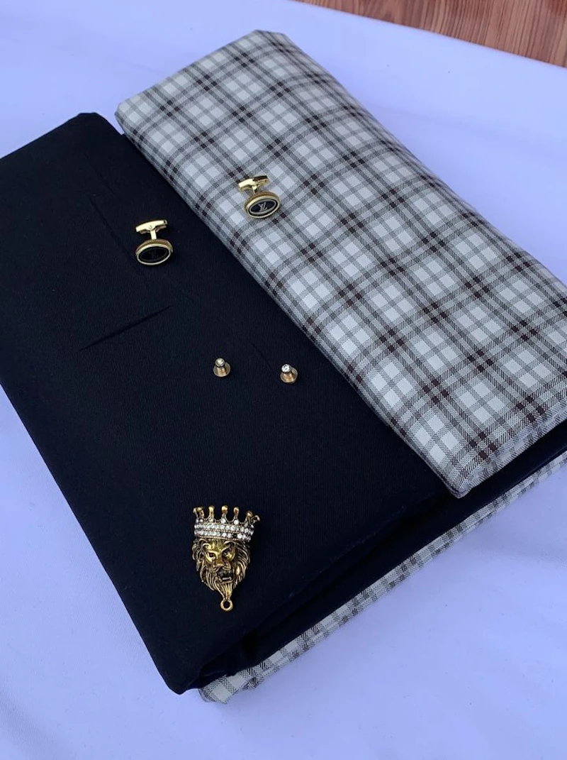 Black and white check Senator