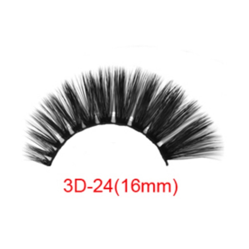 PURPLE 11 3D Faux Mink Eyelashes 