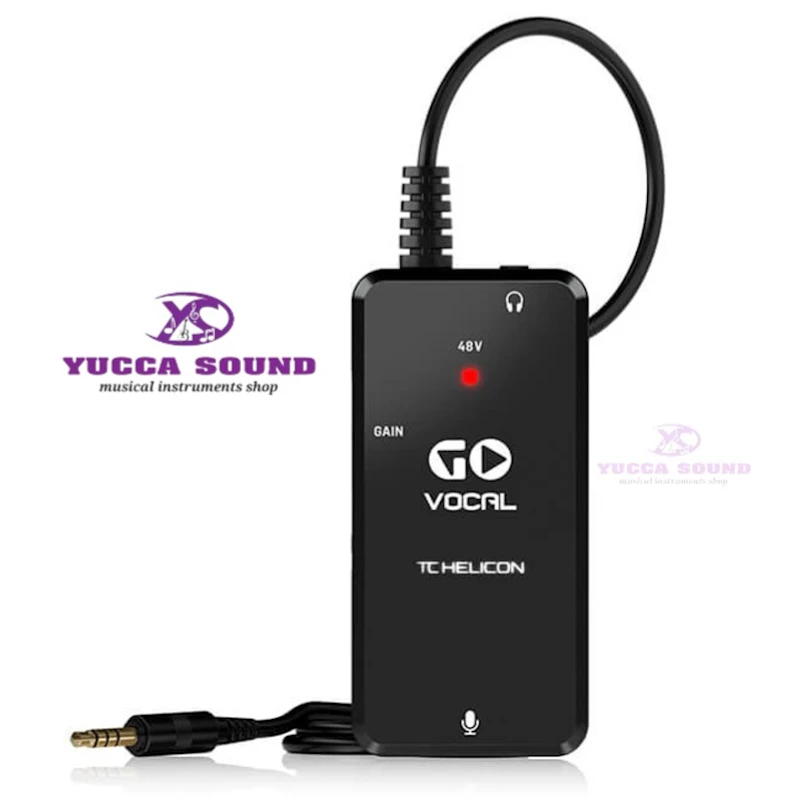 TC-Helicon GO VOCAL Microphone Preamp