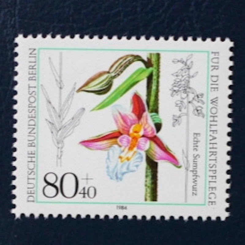 Robbert´s Briefmarken Berlin MiNr. 724-727, Wohlfahrt : Orchideen