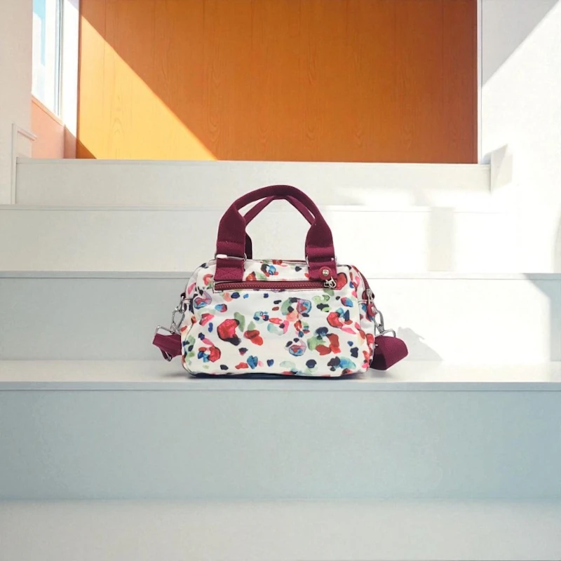 CRINKLE Printed Mini Tote Hand Bag