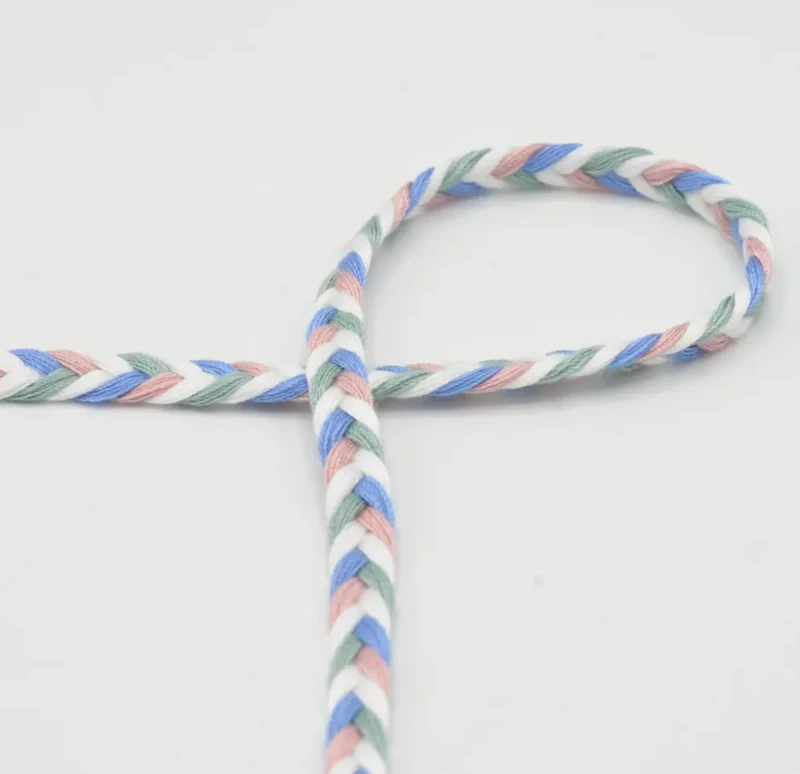 Cord Flat Multi Color, 8mm