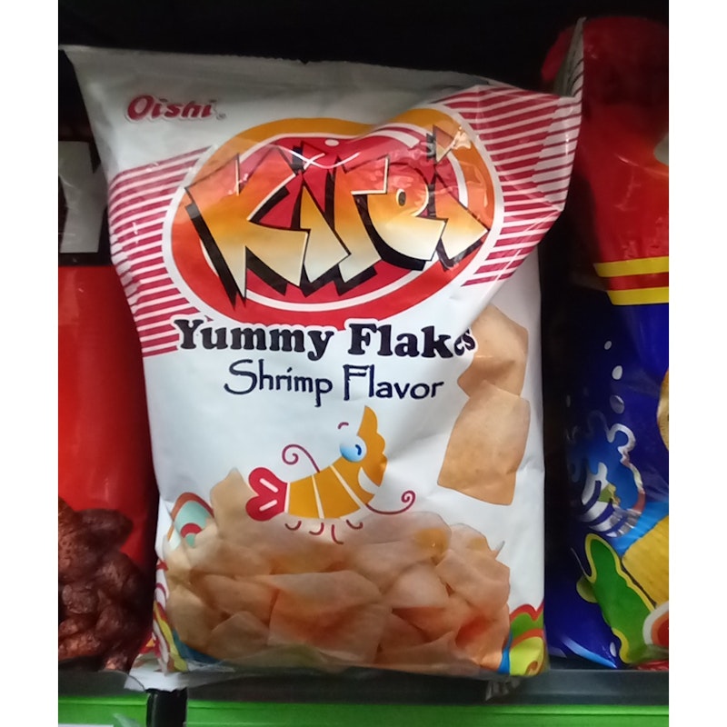 Oishi Kirie Shrimp flavor chips (Namaste)