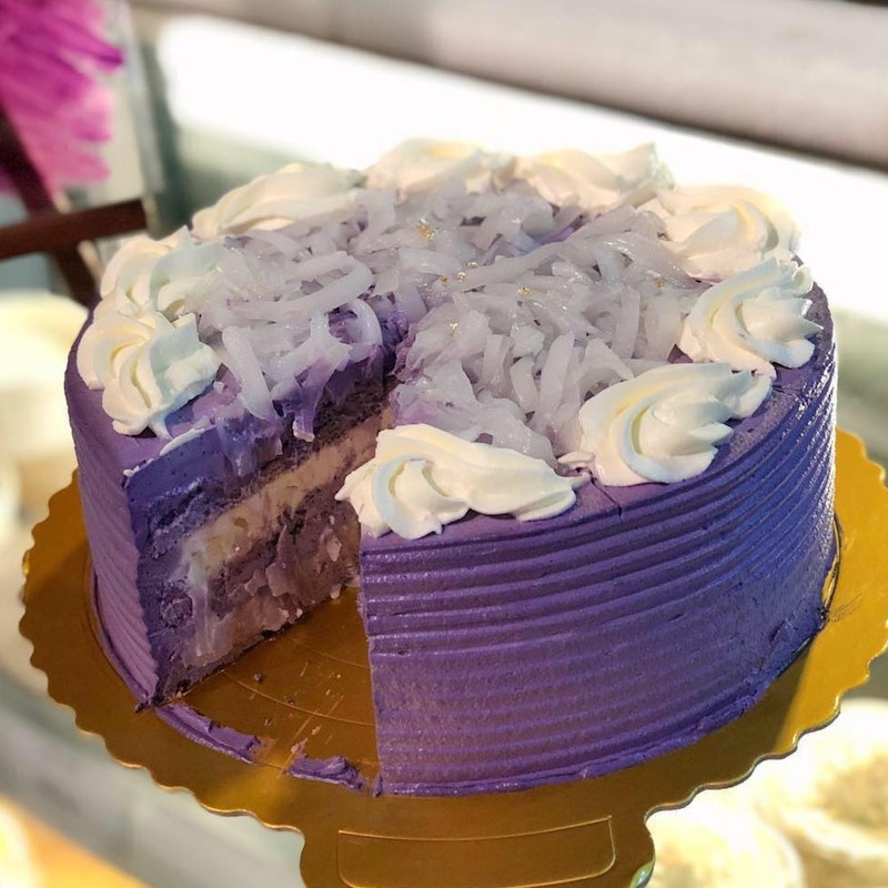 Ube cake 8inches(DC Cafe)