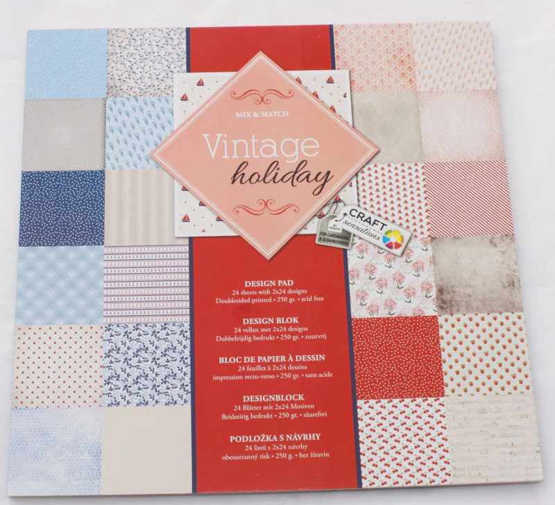 Mix & Match Scrapbook-Block "Vintage Holiday"