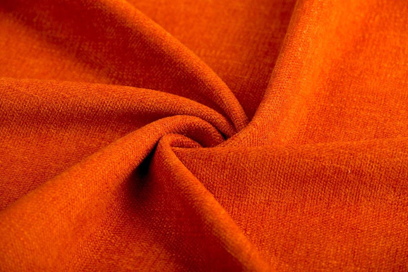 Upholstery fabric - "Chanel", chenille quality, plain in 13 colors, Width -1,40 m.
