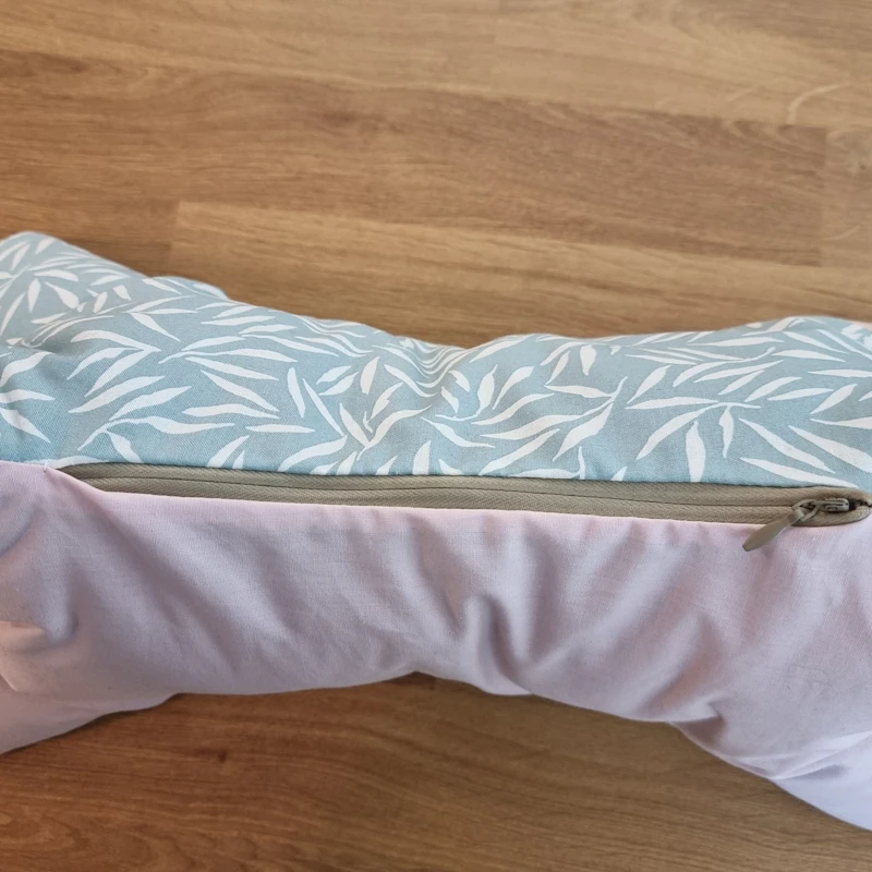 Leseknochen, Nackenkissen, Relax- Kissen mit Wechsel Bezug