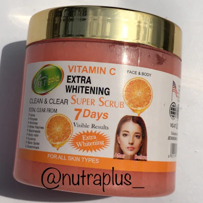 Veetgold Vitamin C Scrub