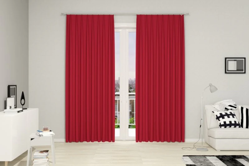 Curtain fabrics - SUNOUT, (back side of fabrics woven in white color), in 85 colors, width - 1,50 m.)