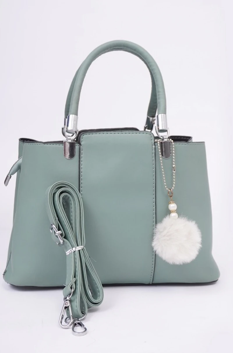 Synthetic Leather Ladies Handbag