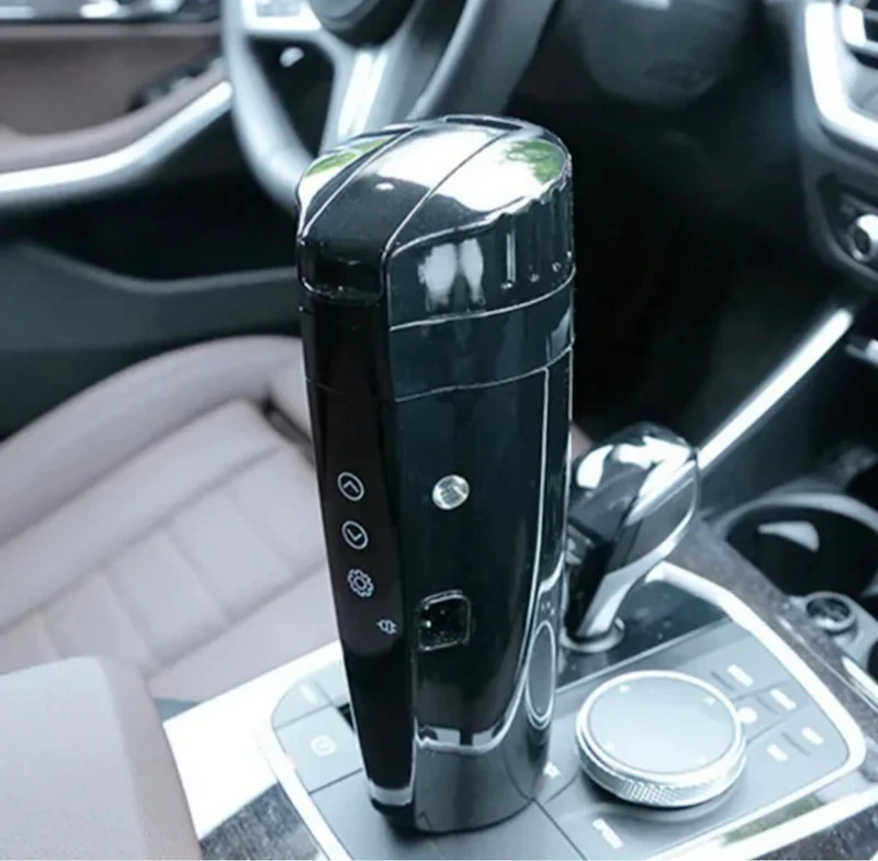 Smart heated kittle Touch screen car heated mug with temperature control