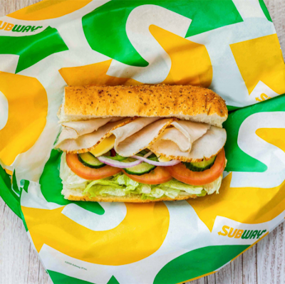 Turkey Breast 12 inches (Subway)