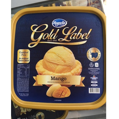 Mango Ice cream 1.3L/Box (Na)