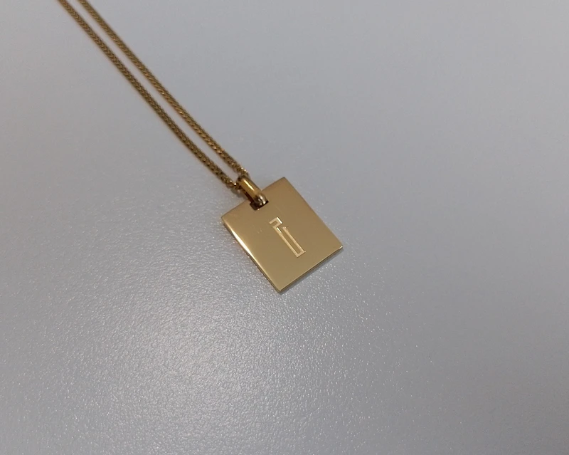 ORO Initial Necklace