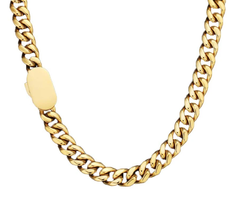 Classic Cuban Necklace - Gold