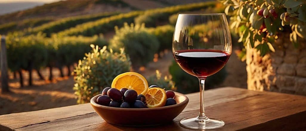 Griechischer Rotwein