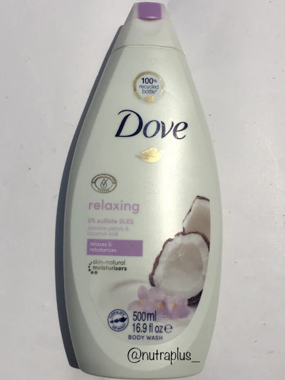 Dove Relaxing Jasmine Petals and Coconut Milk shower gel 500ml