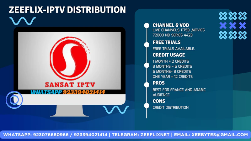 SANSAT IPTV | SANSAT IPTV PRO SUBSCRIPTION