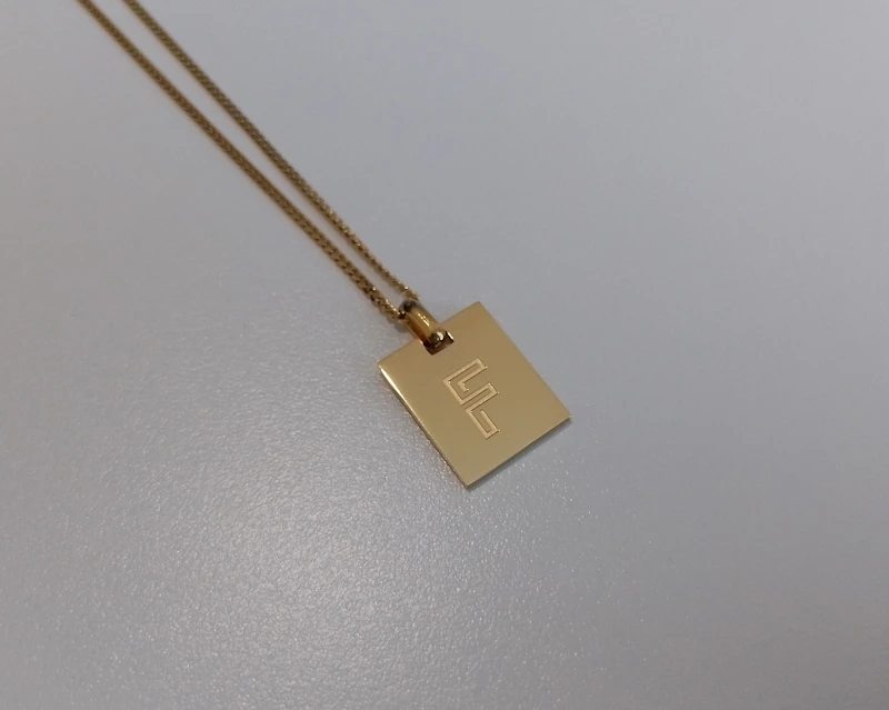 ORO Initial Necklace