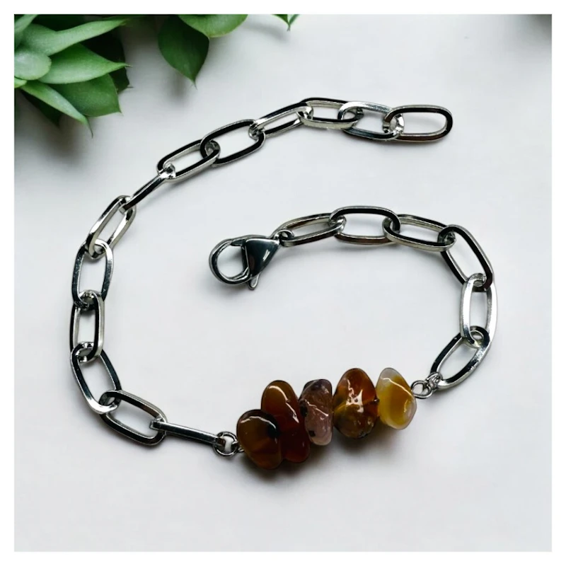 Armband "Ylena" mit Karneol