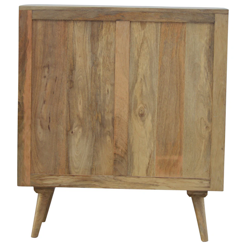 Nordic Style Wood Chest, 9 Multi-Drawers 