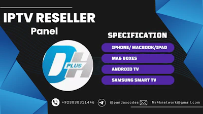 DH Plus IPTV Panel