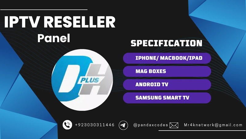 DH Plus IPTV Panel
