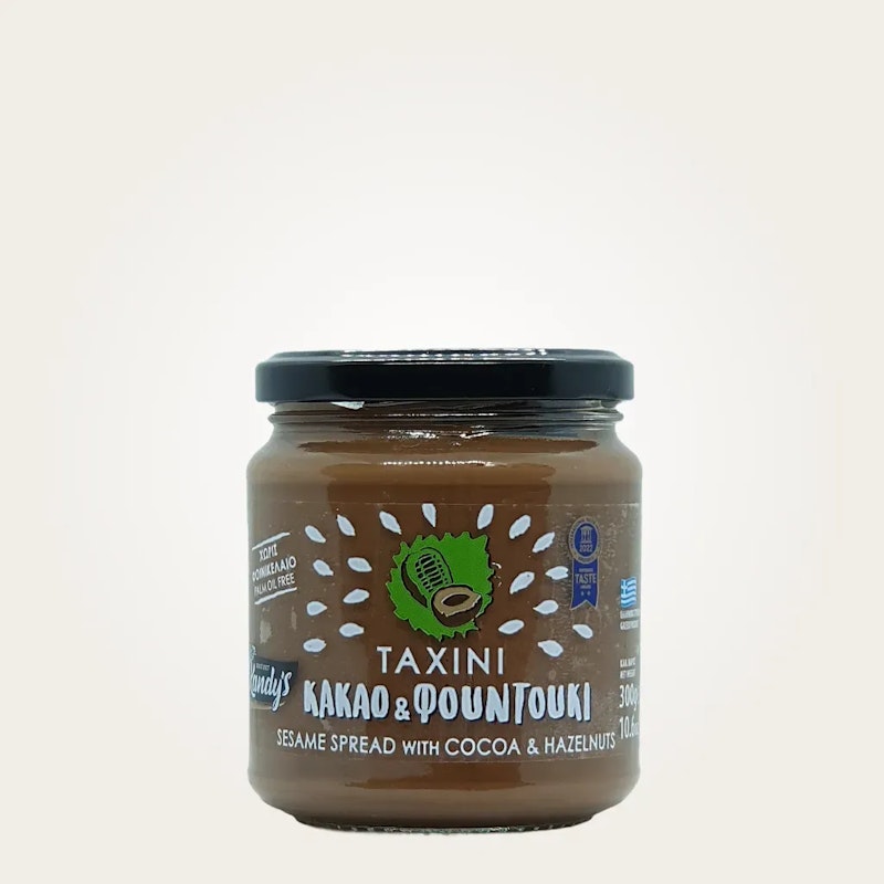 Kandylas Tahini Sesampaste mit Kakao und Haselnuss 300g
