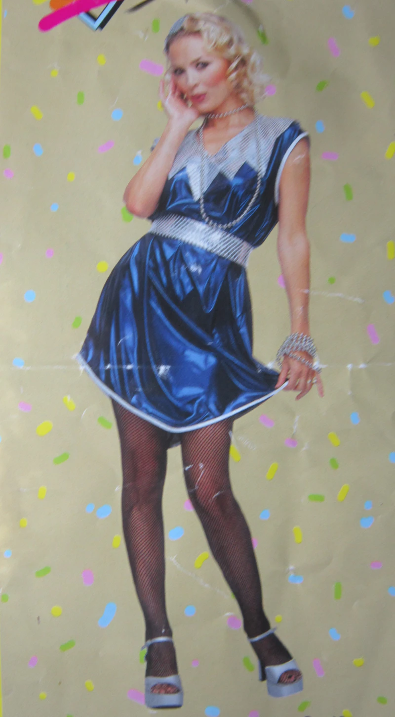 Kostüm Venus blaues Kleid