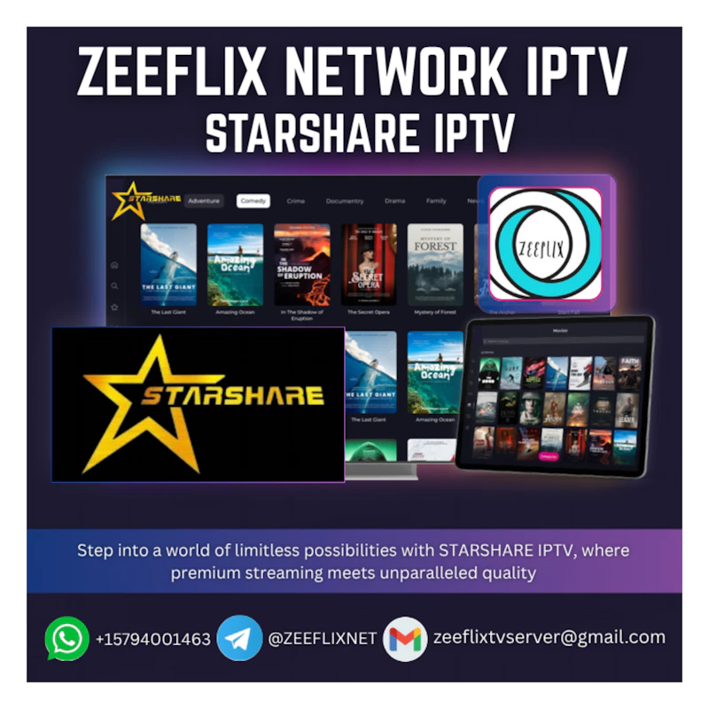 STARSHARE IPTV PANEL 